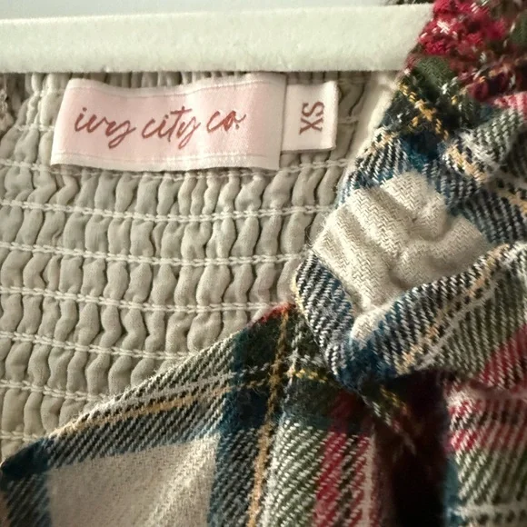 Ivy City Co Plaid Dress: EUC - Picture 2 of 2